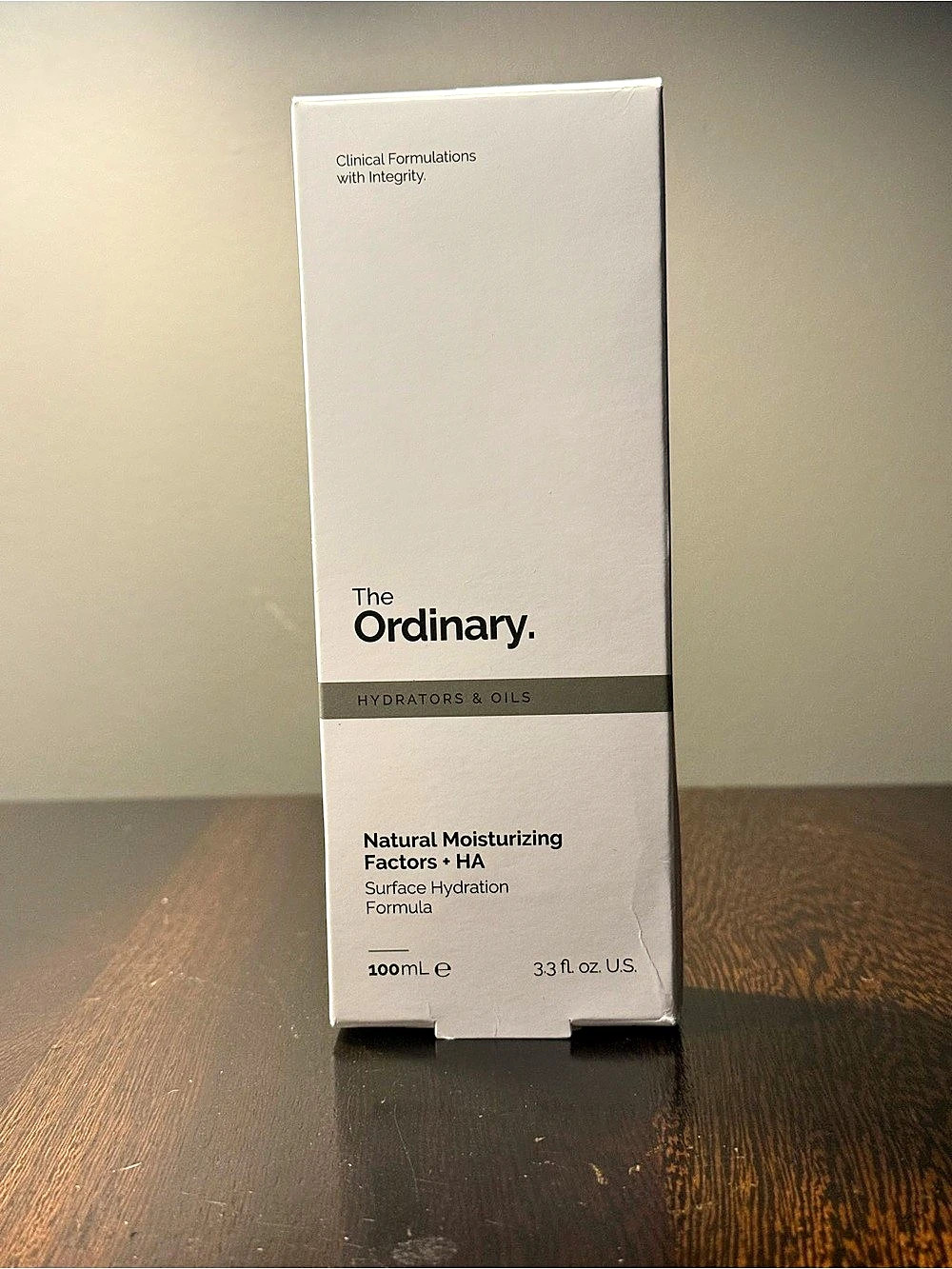 The Ordinary Full Size Natural Moisturizing Factors + HA 100 mL Moisturizer NWT